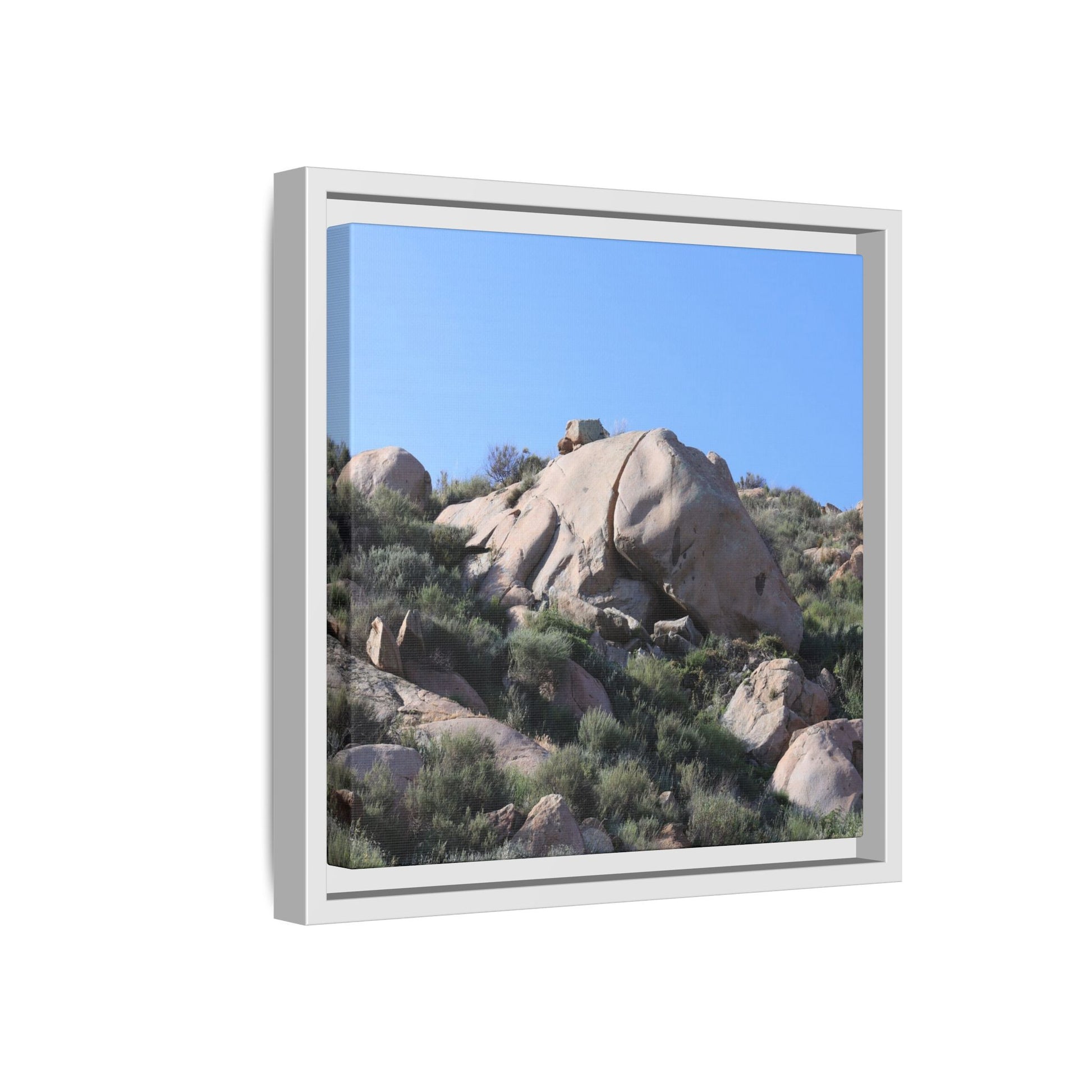 Ancient Stone Landscape - Unique Stretched Canvas Wall Art - Art By Earth
