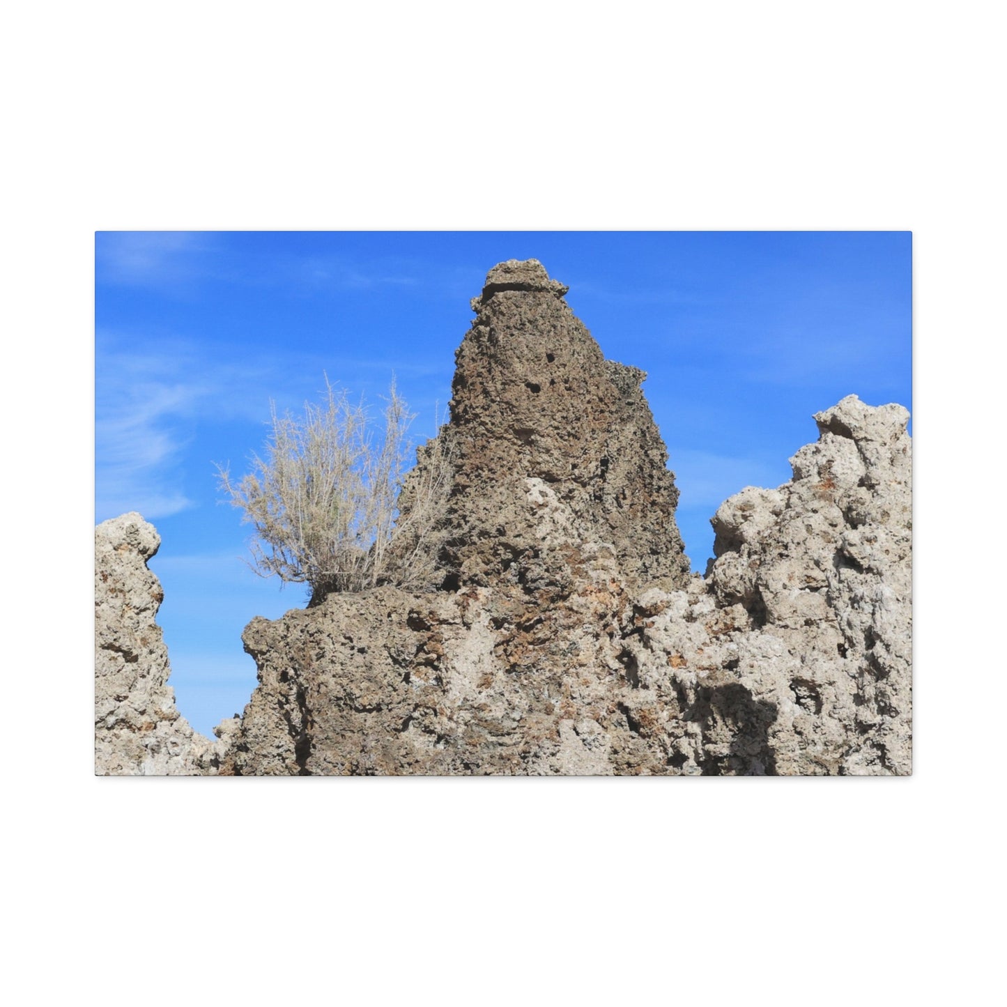 Towering Sentinels of Stone - Unique Frameless Canvas Wall Art