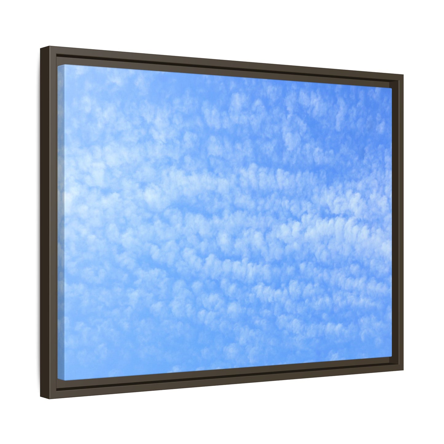 Wispy Blue Dreams - Unique Stretched Canvas Wall Art - Art By Earth