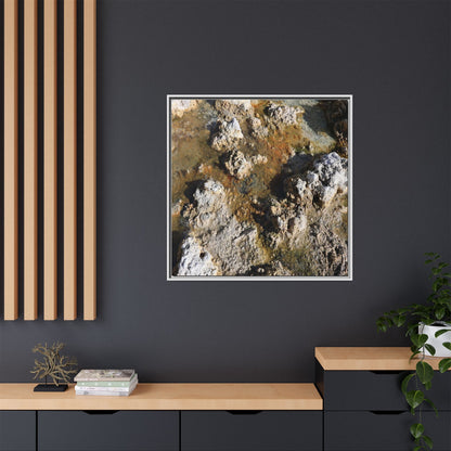 Textural Metamorphosis - Unique Stretched Canvas Wall Art