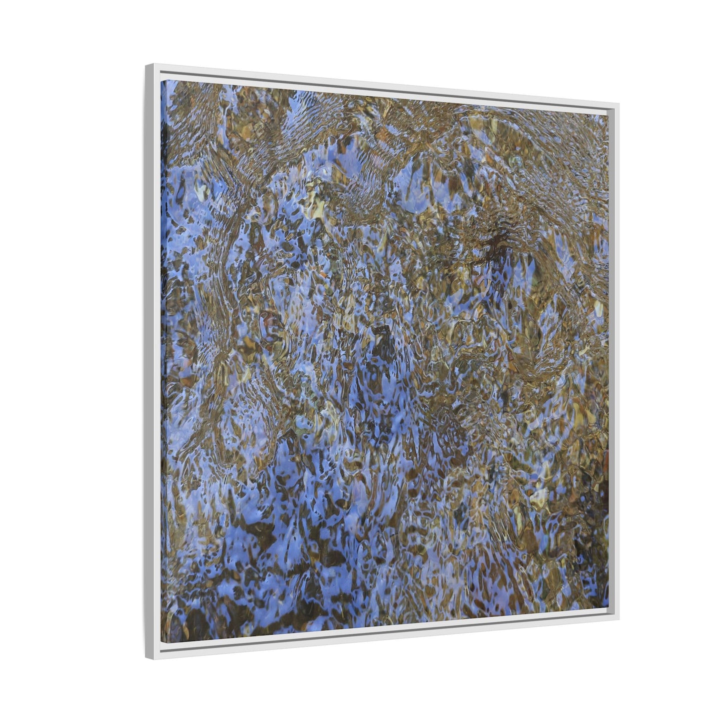 Aquatic Reflections - Unique Stretched Canvas Wall Art - Art By Earth