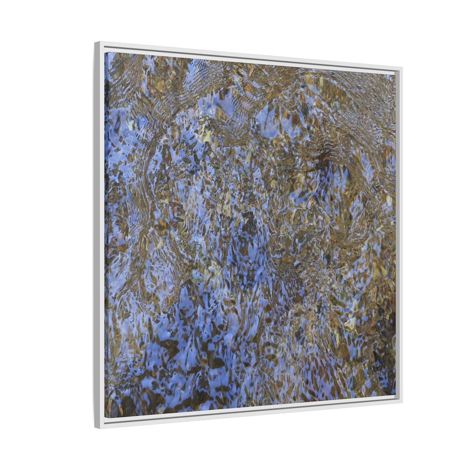 Aquatic Reflections - Unique Stretched Canvas Wall Art - Art By Earth