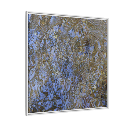 Aquatic Reflections - Unique Stretched Canvas Wall Art - Art By Earth