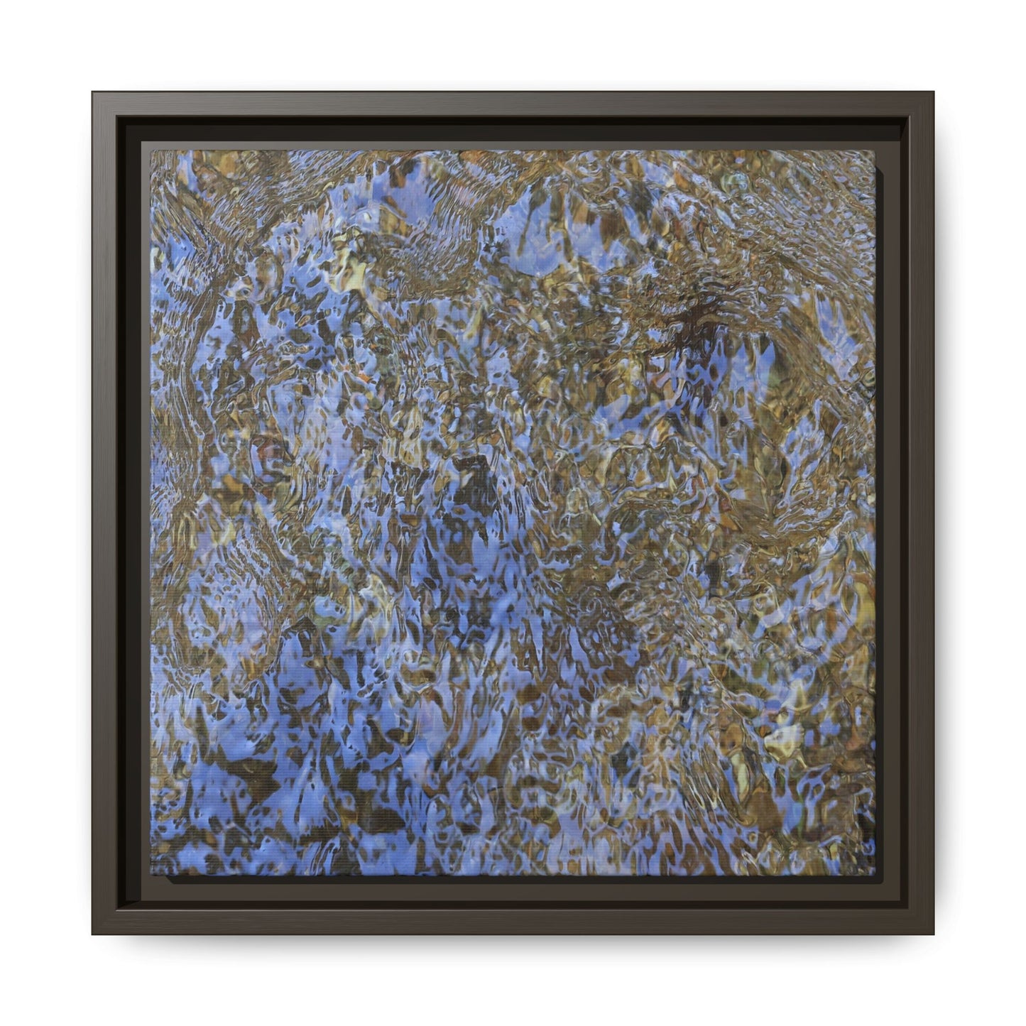 Aquatic Reflections - Unique Stretched Canvas Wall Art - Art By Earth