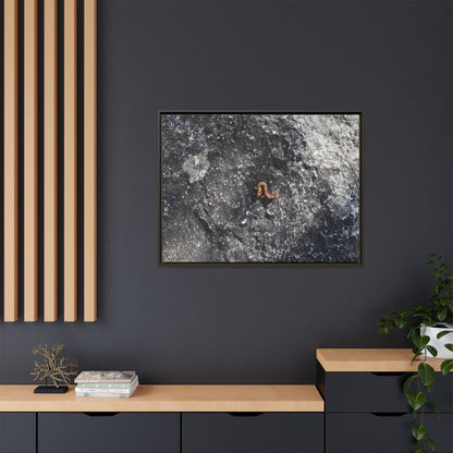 Volcanic Ash and Copper - Unique Stretched Canvas Wall Art - Art By Earth