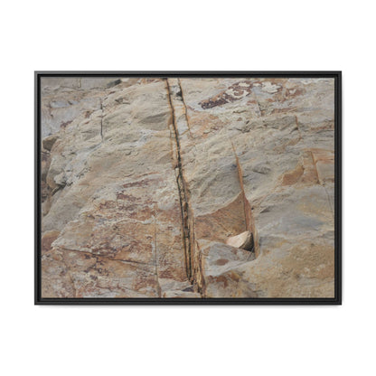 Sedimentary Symphony - Unique Stretched Canvas Wall Art - Art By Earth