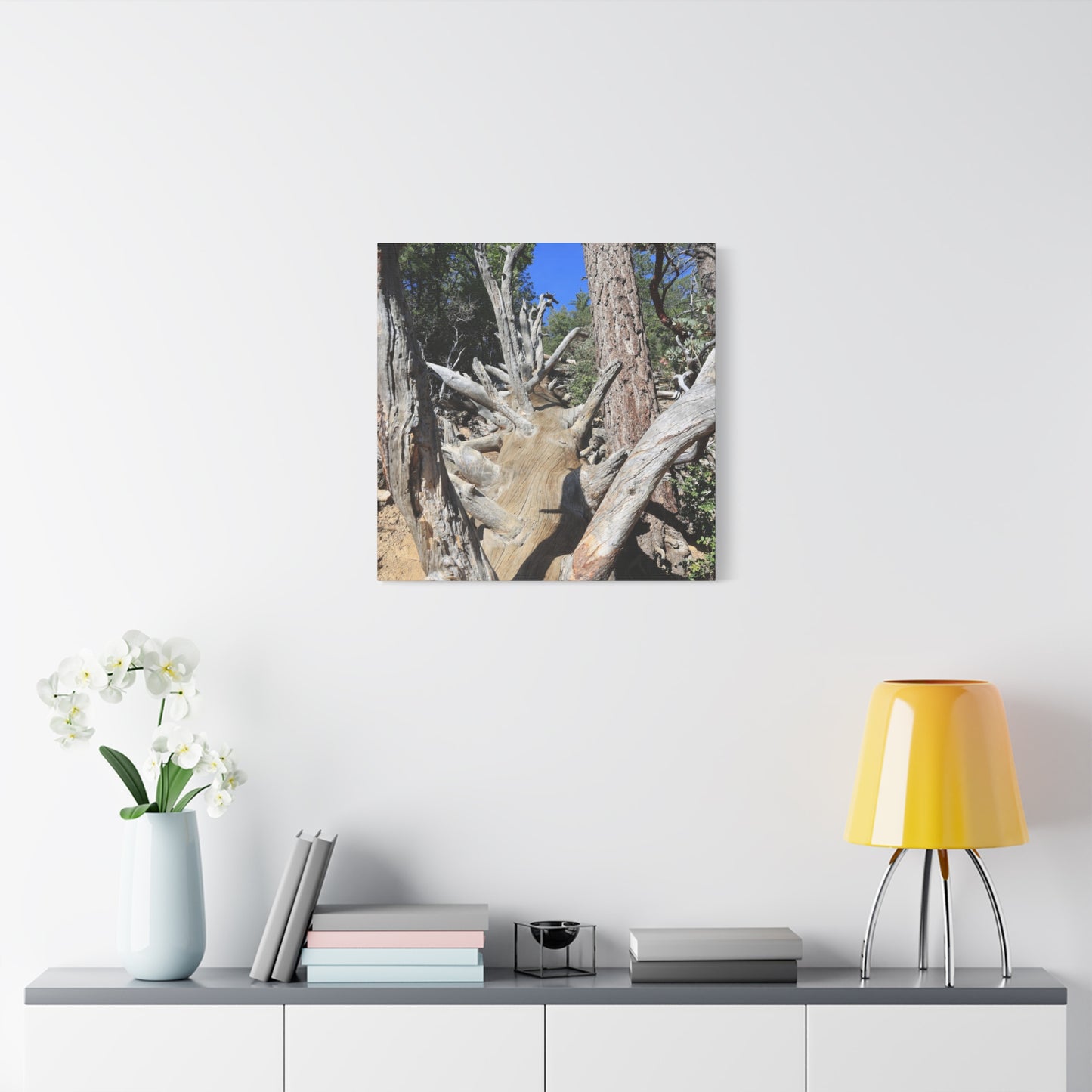 Twisted Roots - Unique Frameless Canvas Wall Art