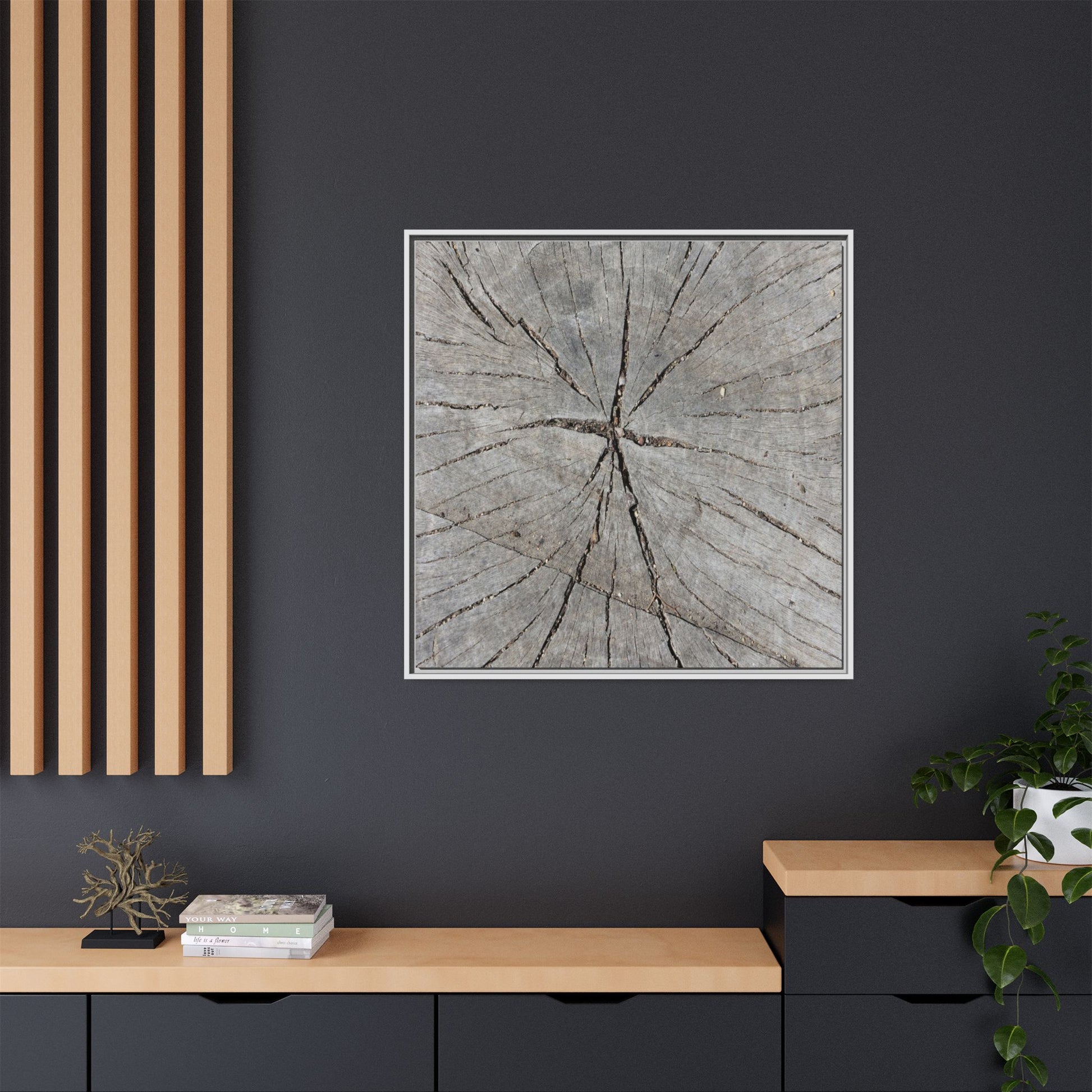 Fractured Memories - Unique Stretched Canvas Wall Art - Art By Earth