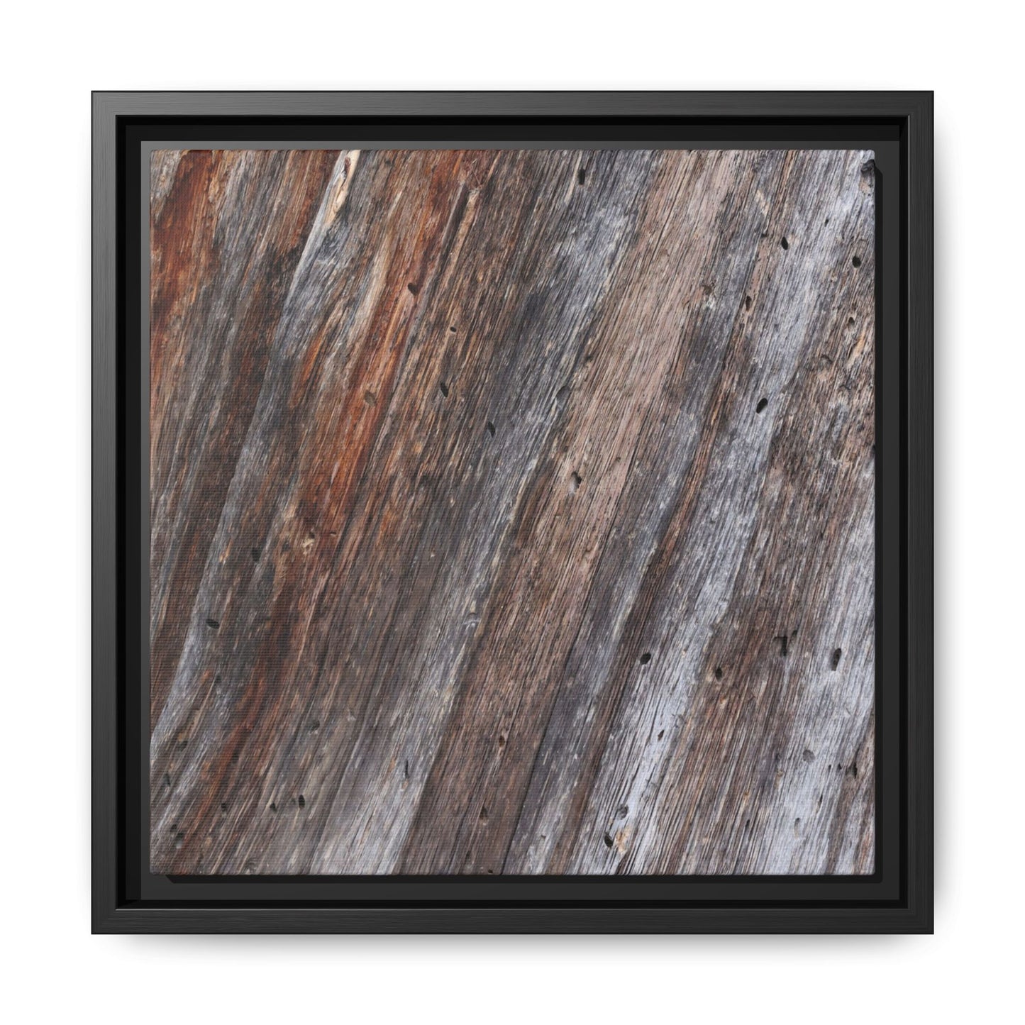 Rustic Floor - Unique Stretched Canvas Wall Art - Art By Earth