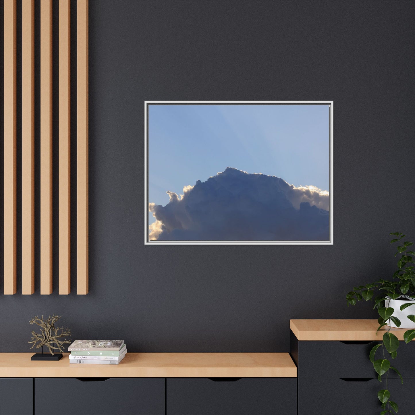 Cumulus Majesty - Unique Stretched Canvas Wall Art