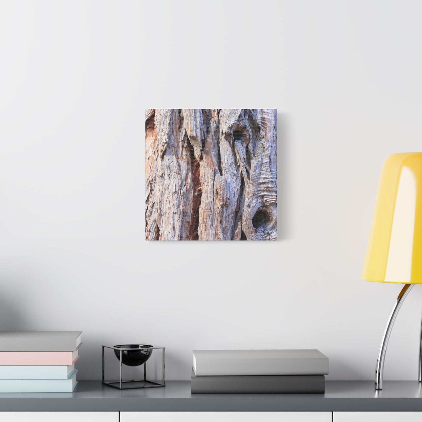 Aged Bark Surface - Unique Frameless Canvas Wall Art - Art By Earth