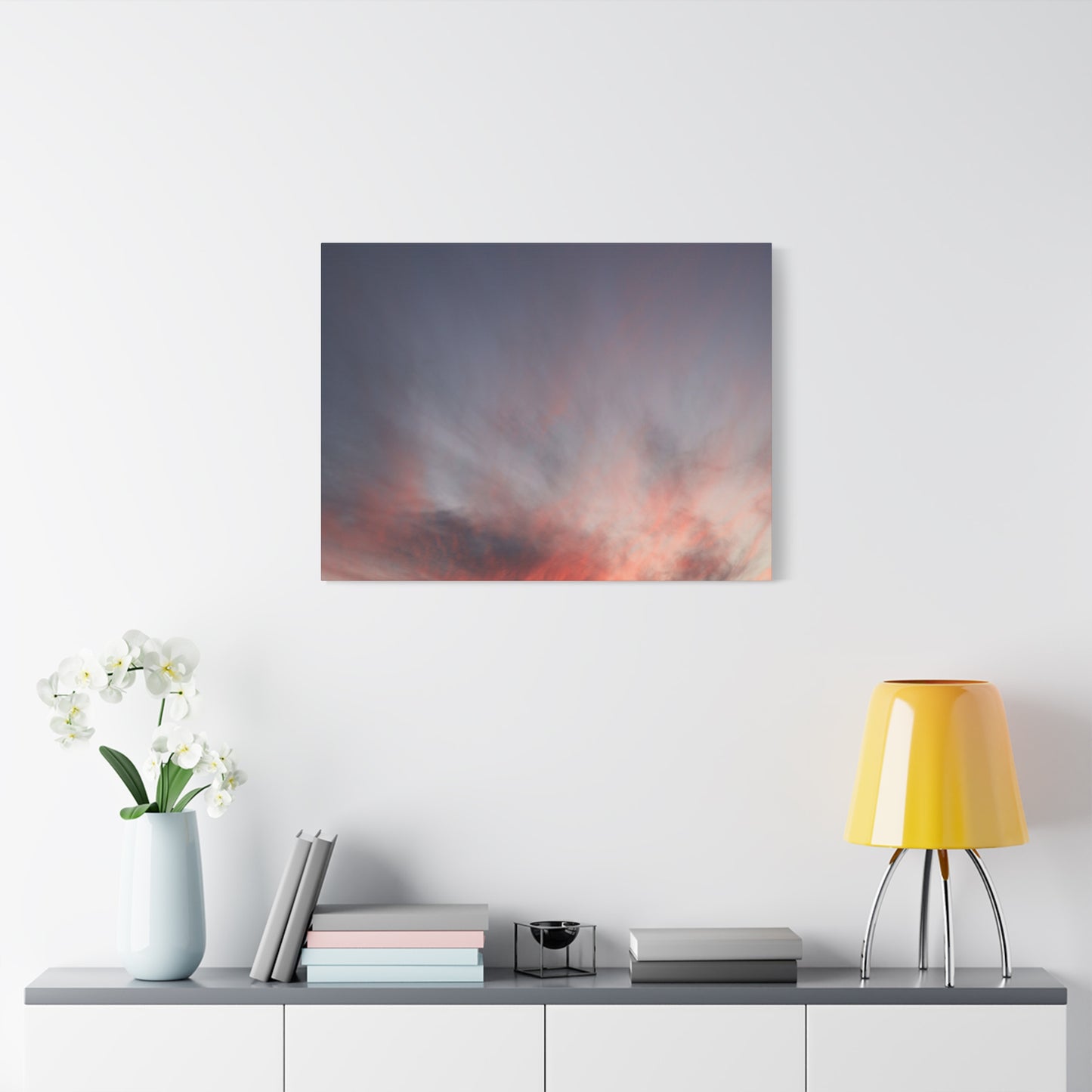Ethereal Sunset - Unique Frameless Canvas Wall Art - Art By Earth
