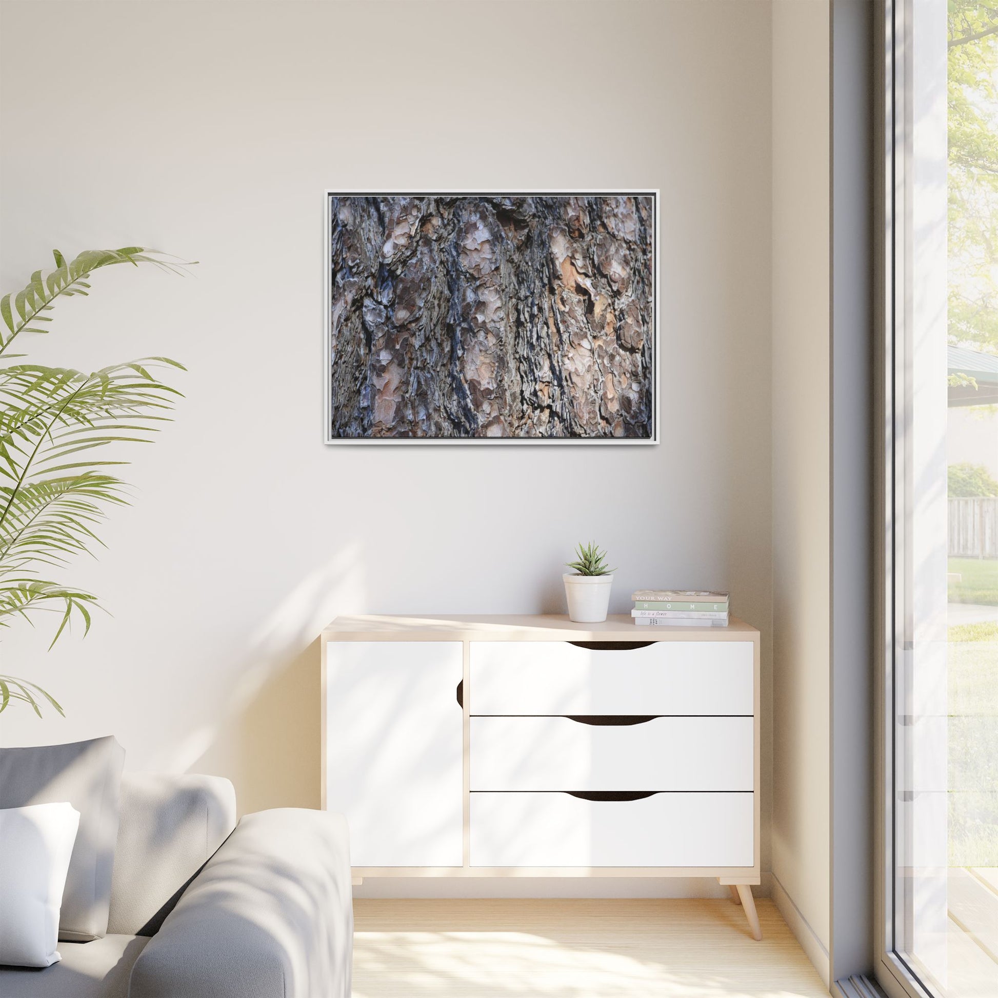 Weathered Patterns - Unique Stretched Canvas Wall Art - Art By Earth