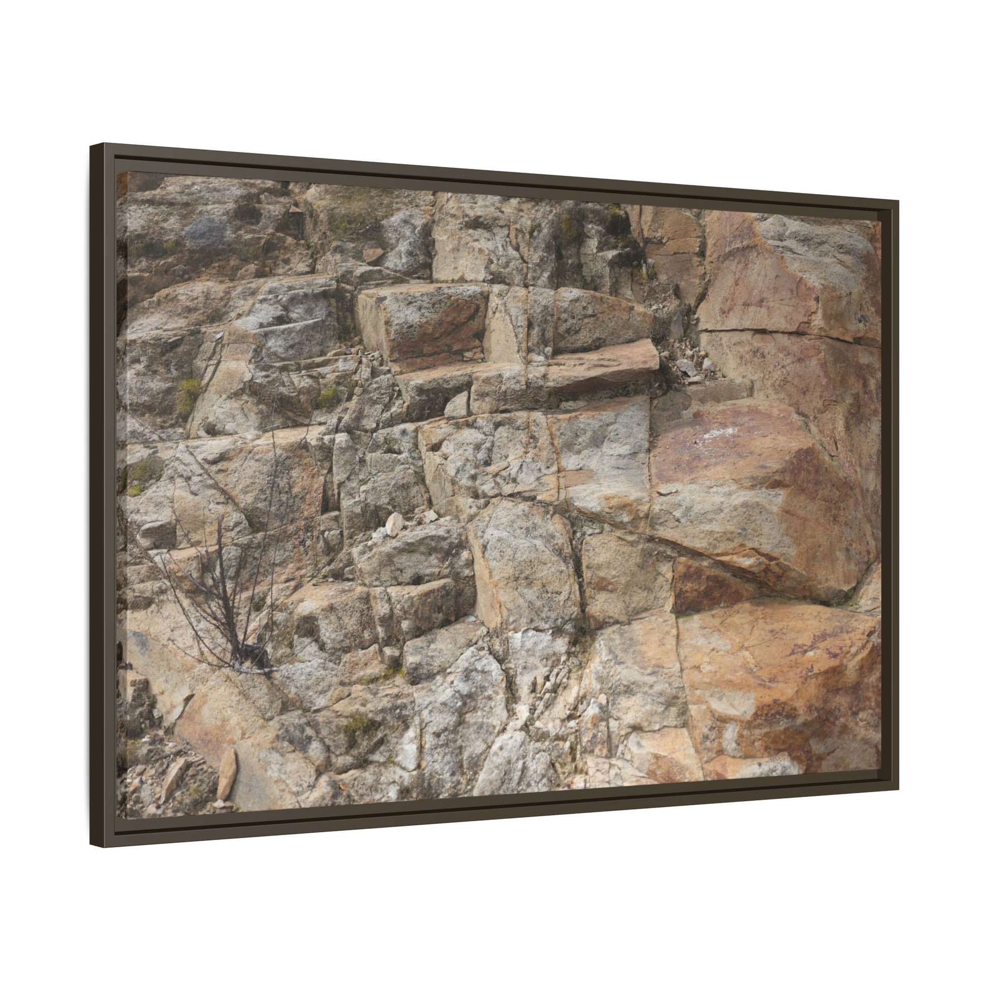 Sandstone Symphony - Unique Stretched Canvas Wall Art - Art By Earth
