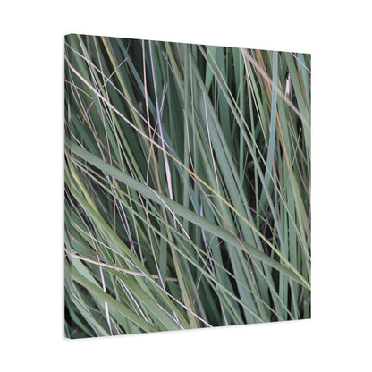 Whispers of Green - Unique Frameless Canvas Wall Art - Art By Earth