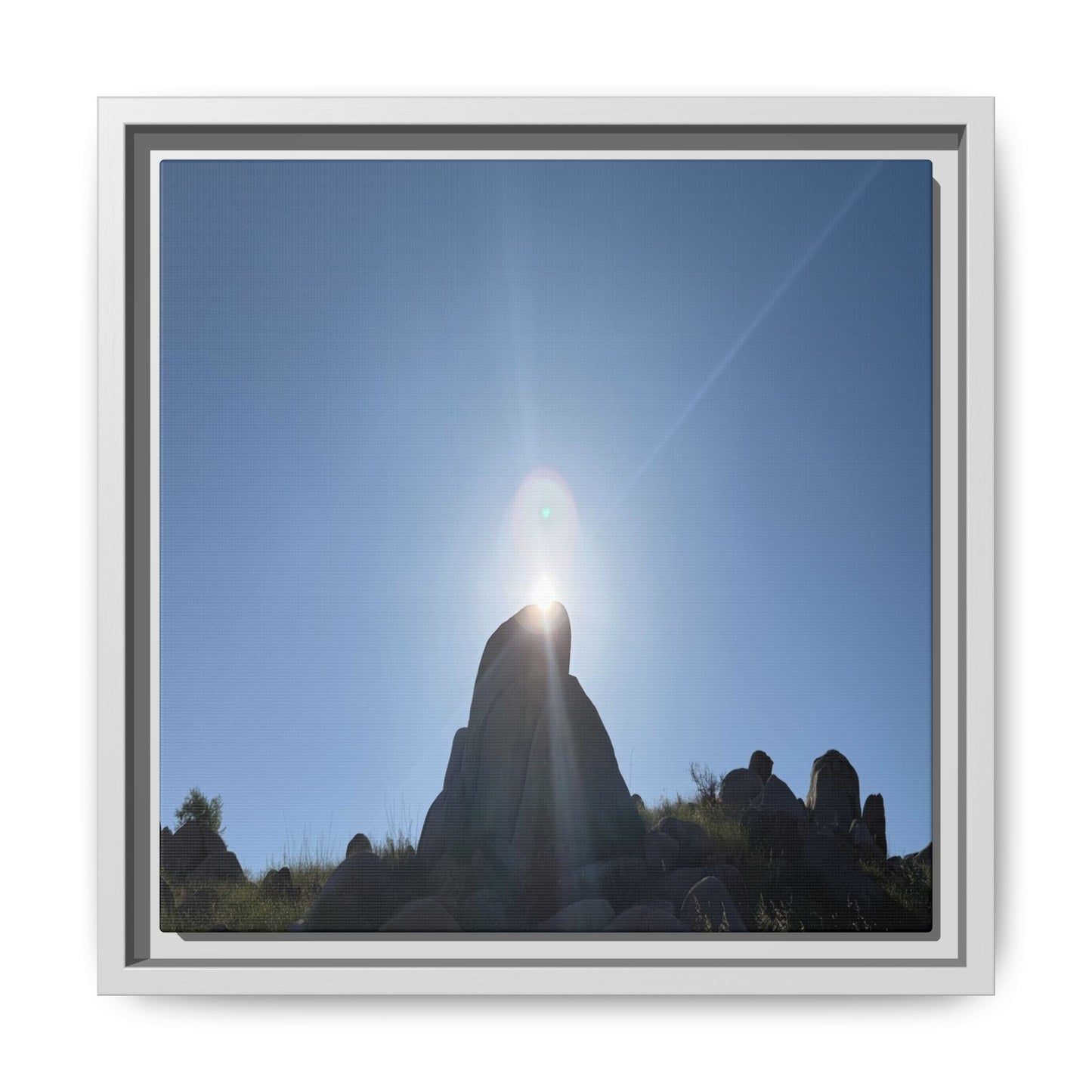 Sunburst - Unique Stretched Canvas Wall Art - Art By Earth