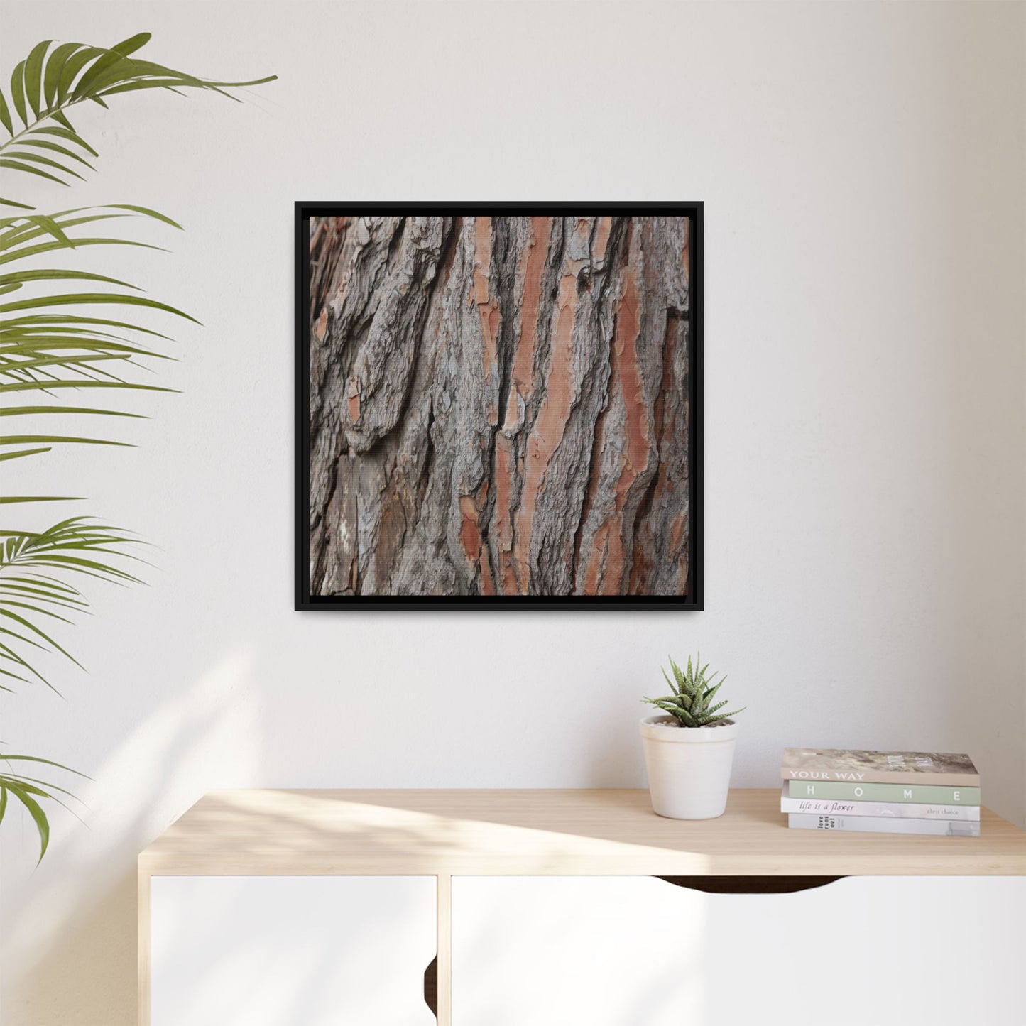Woodland Layers - Unique Stretched Canvas Wall Art - Art By Earth