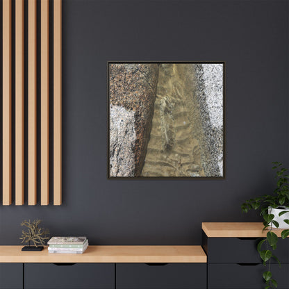Between Concrete Walls - Unique Stretched Canvas Wall Art - Art By Earth