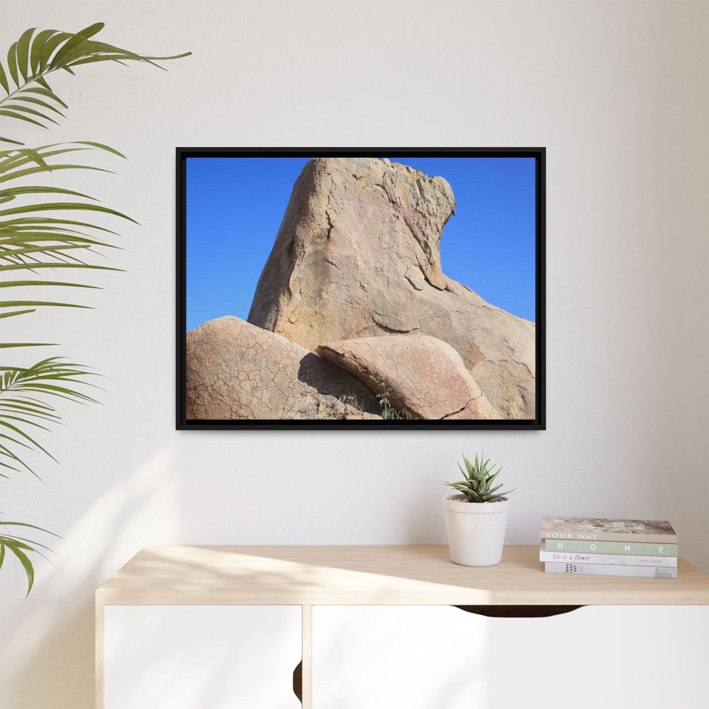 Rocky Sentinel - Unique Stretched Canvas Wall Art - Art By Earth