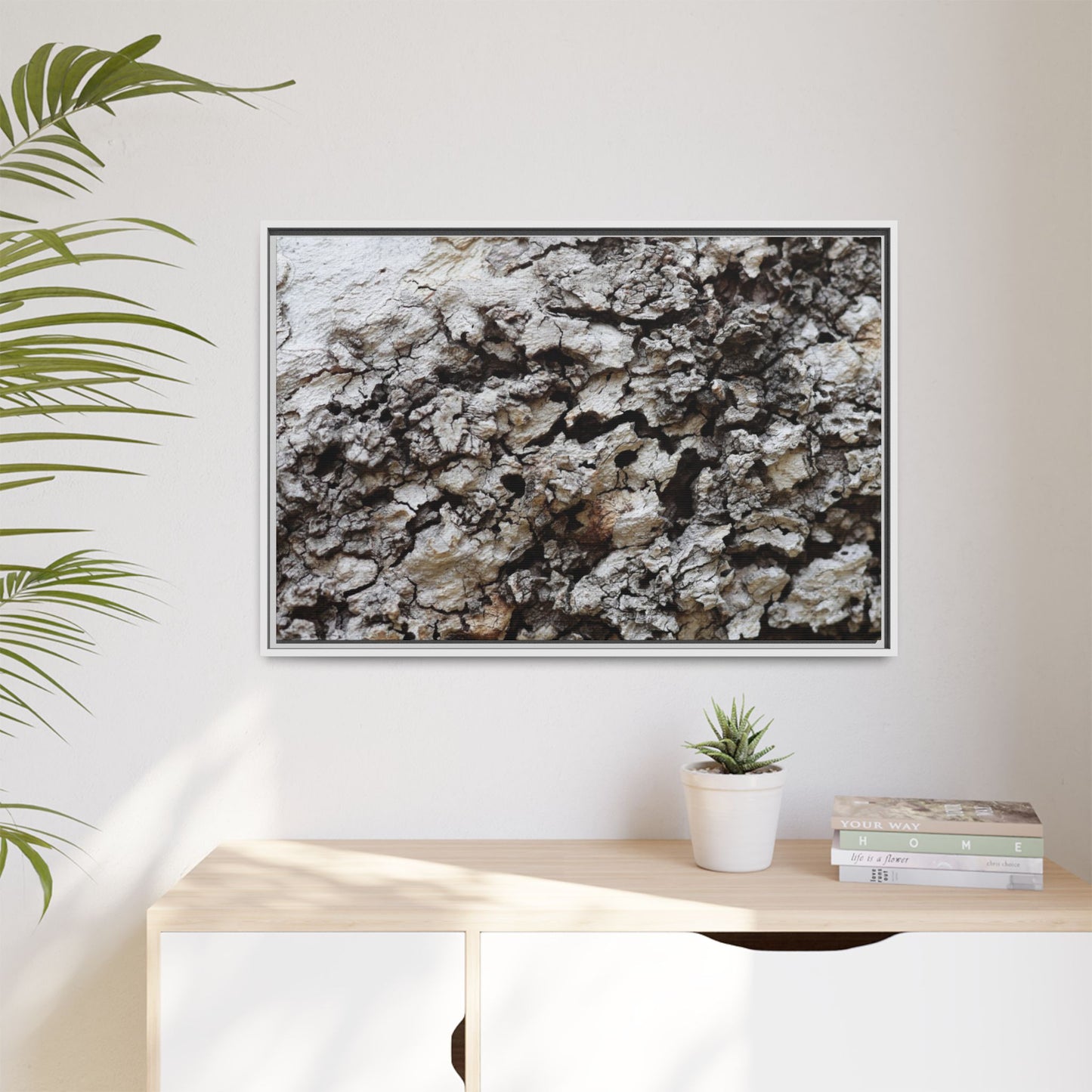 Cracked Terrain - Unique Stretched Canvas Wall Art - Art By Earth