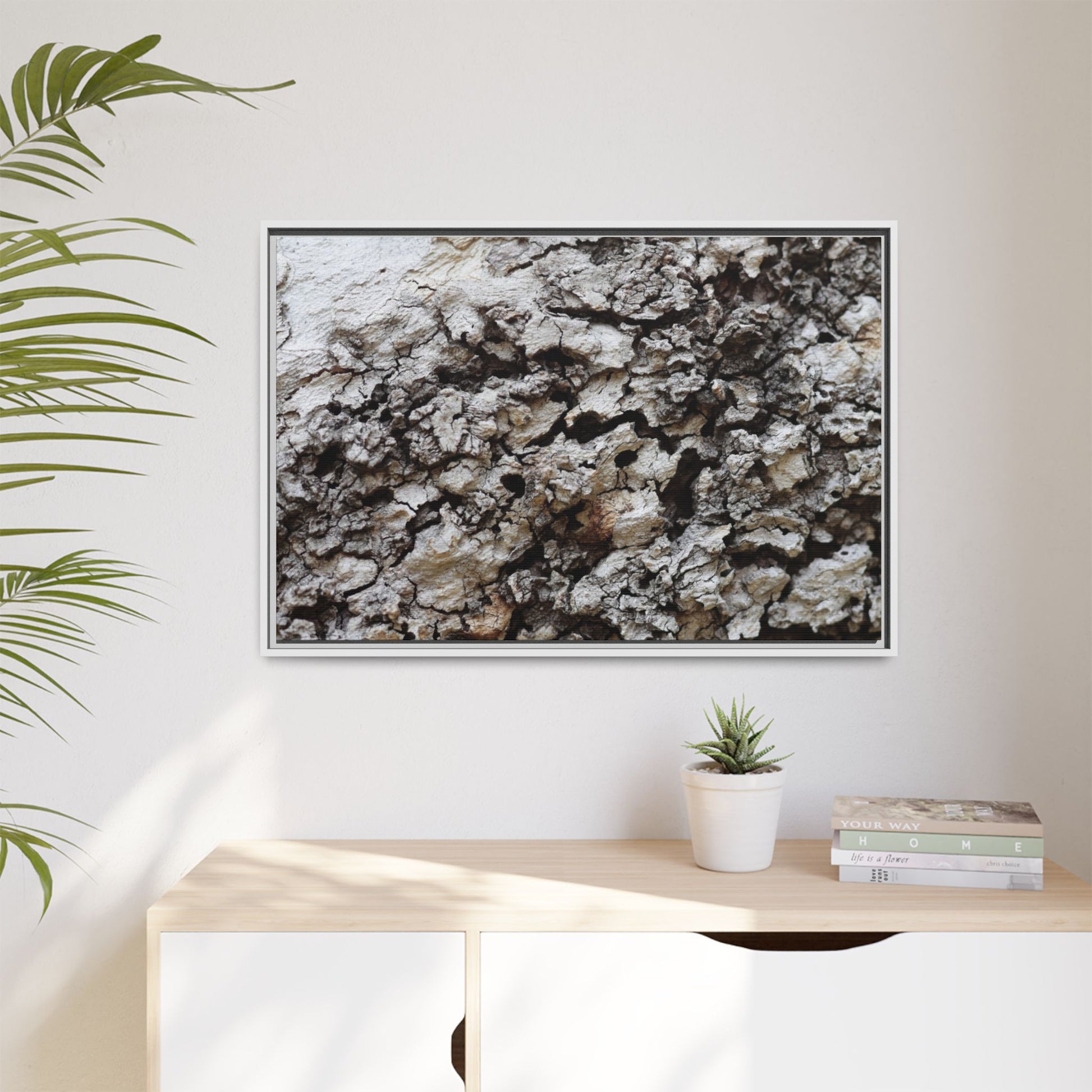 Cracked Terrain - Unique Stretched Canvas Wall Art - Art By Earth