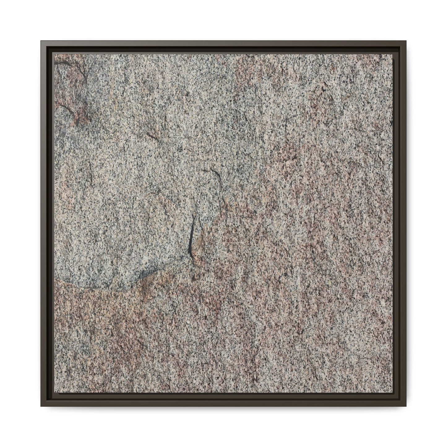 Fissured Stone - Unique Stretched Canvas Wall Art - Art By Earth