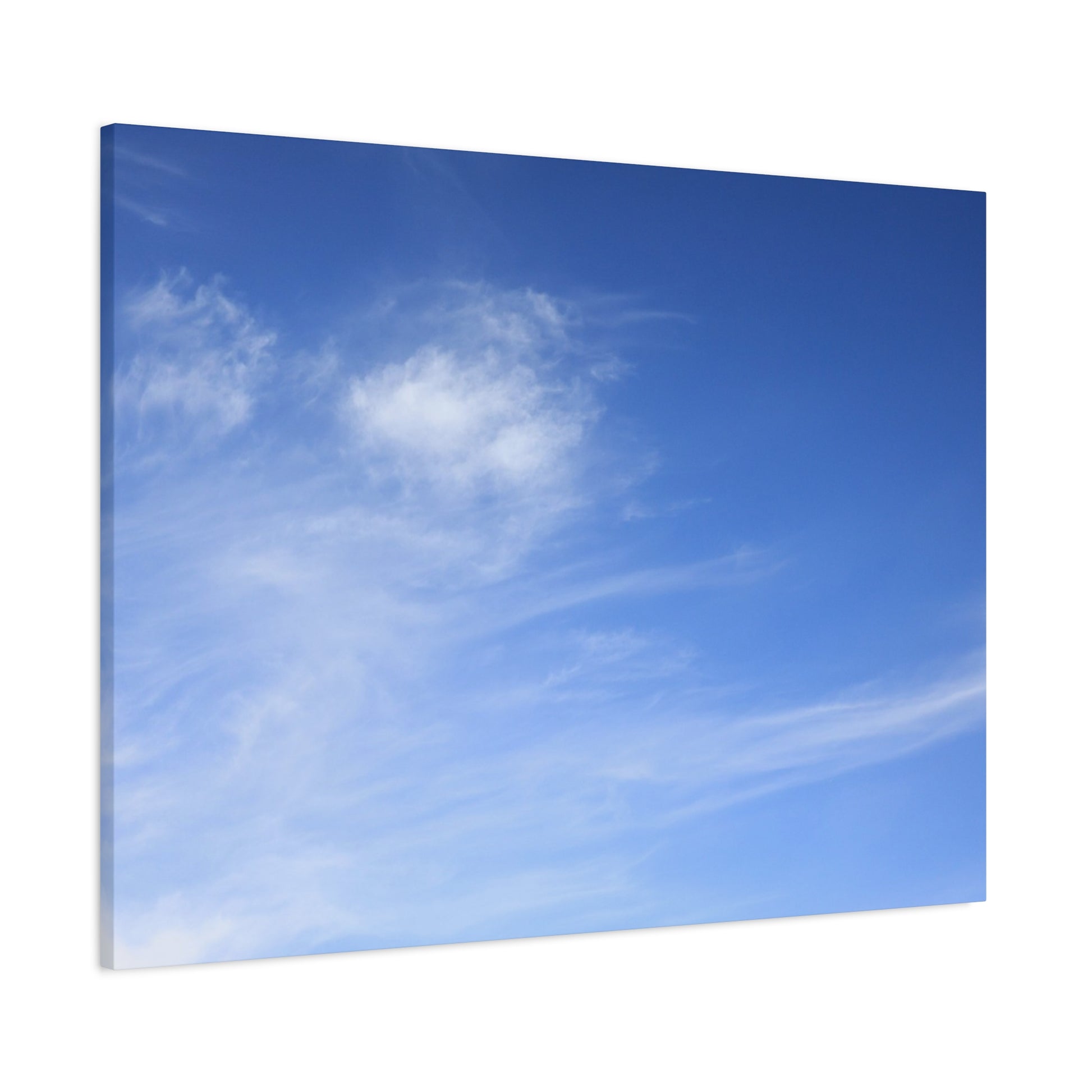 Blue Breath - Unique Frameless Canvas Wall Art - Art By Earth