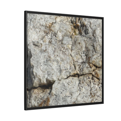 Weathered Limestone Formation - Unique Stretched Canvas Wall Art - Art By Earth