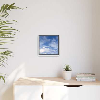 Ethereal Blue Tapestry - Unique Stretched Canvas Wall Art - Art By Earth