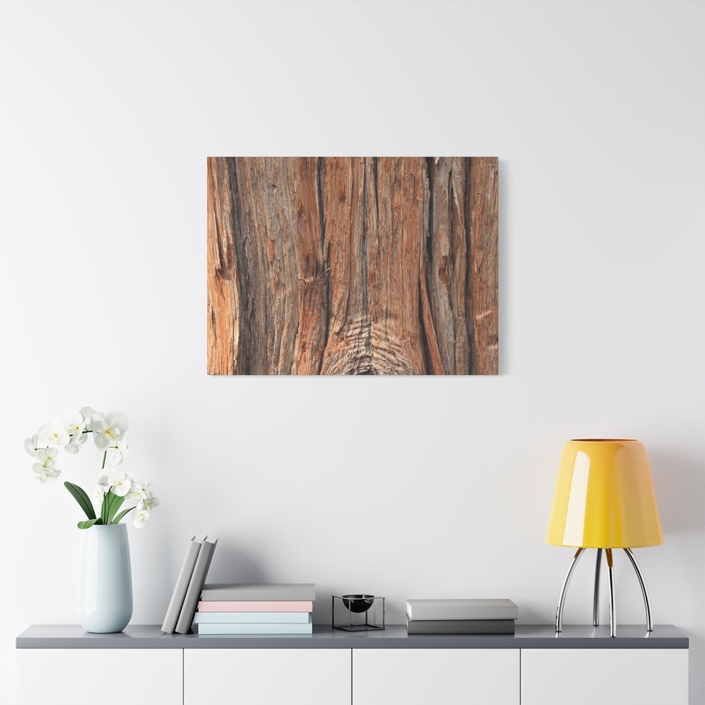 Bark's Ancient Whispers - Unique Frameless Canvas Wall Art - Art By Earth