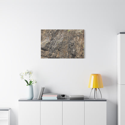 Weathered Stone Secrets - Unique Frameless Canvas Wall Art - Art By Earth