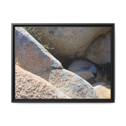 Boulder Shelter - Unique Stretched Canvas Wall Art