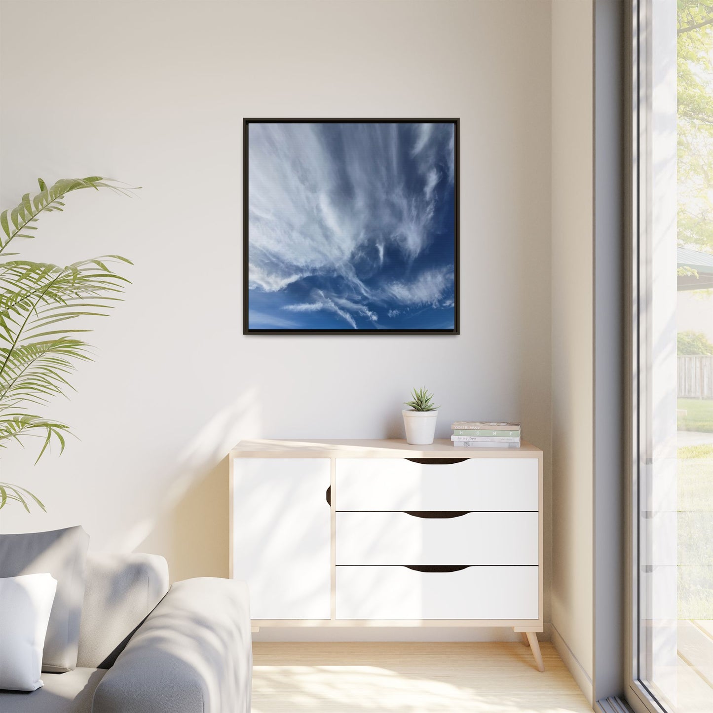 Ethereal Skies - Unique Stretched Canvas Wall Art - Art By Earth