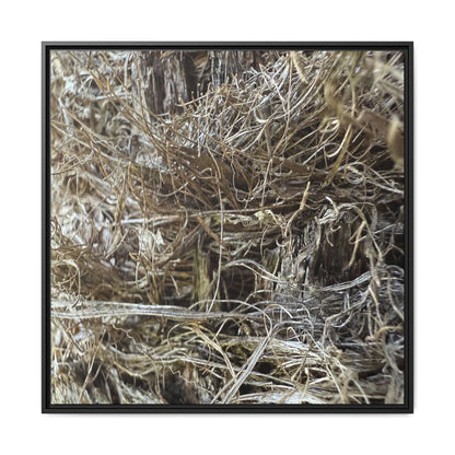 Tangled Whispers of Autumn - Unique Stretched Canvas Wall Art - Art By Earth