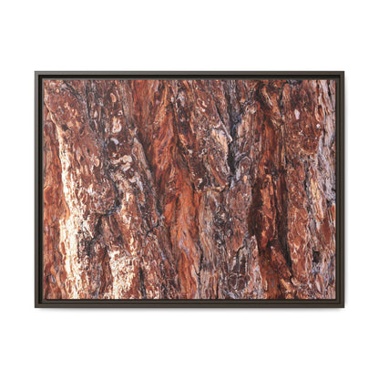 Wooden Mosaic - Unique Stretched Canvas Wall Art