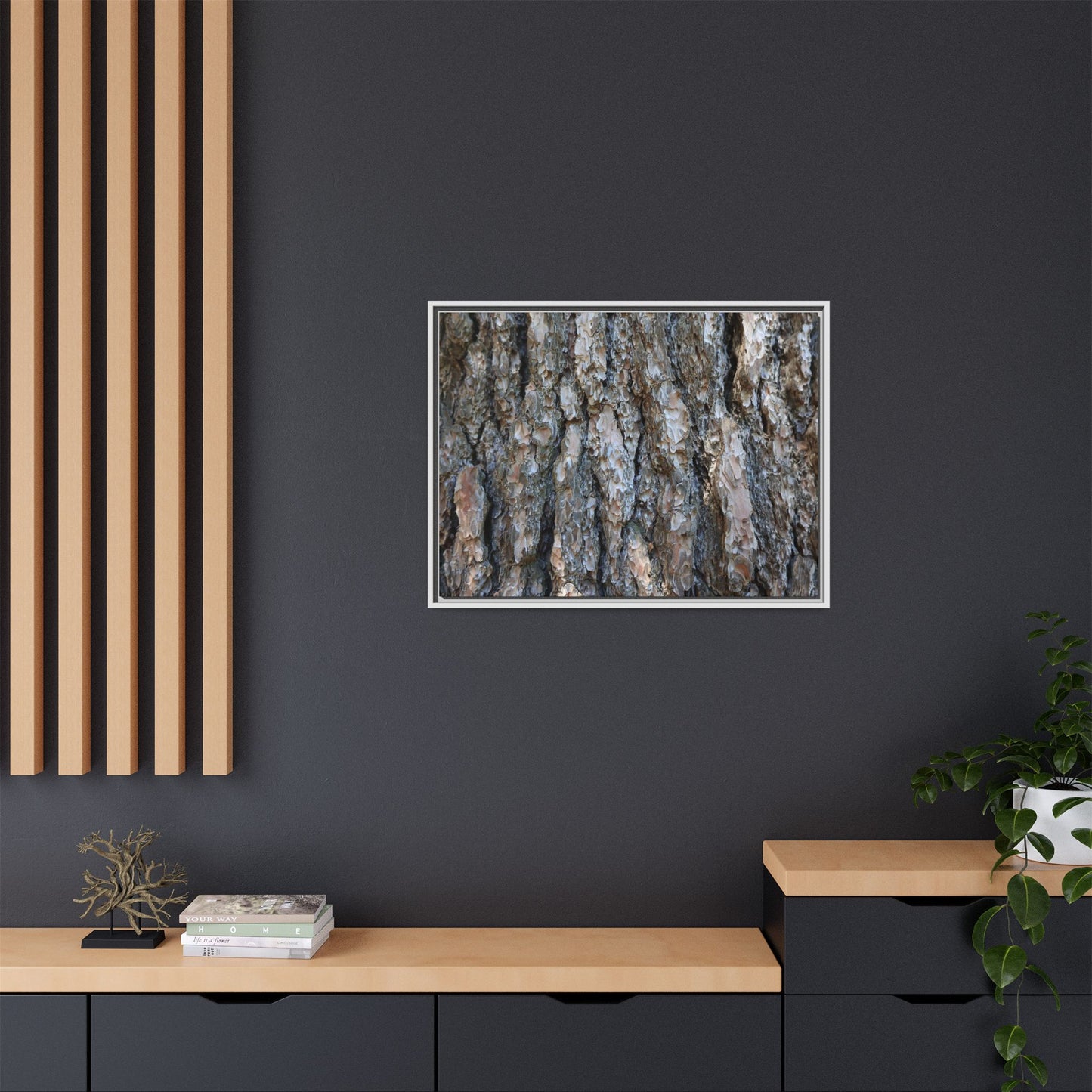 Bark Whispers - Unique Stretched Canvas Wall Art - Art By Earth