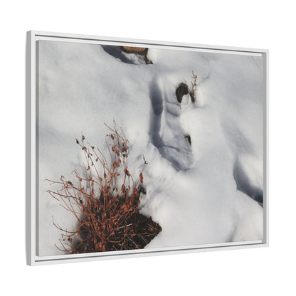 Frostbound Whispers - Unique Stretched Canvas Wall Art