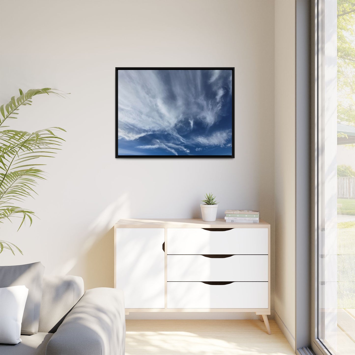 Ethereal Skies - Unique Stretched Canvas Wall Art - Art By Earth