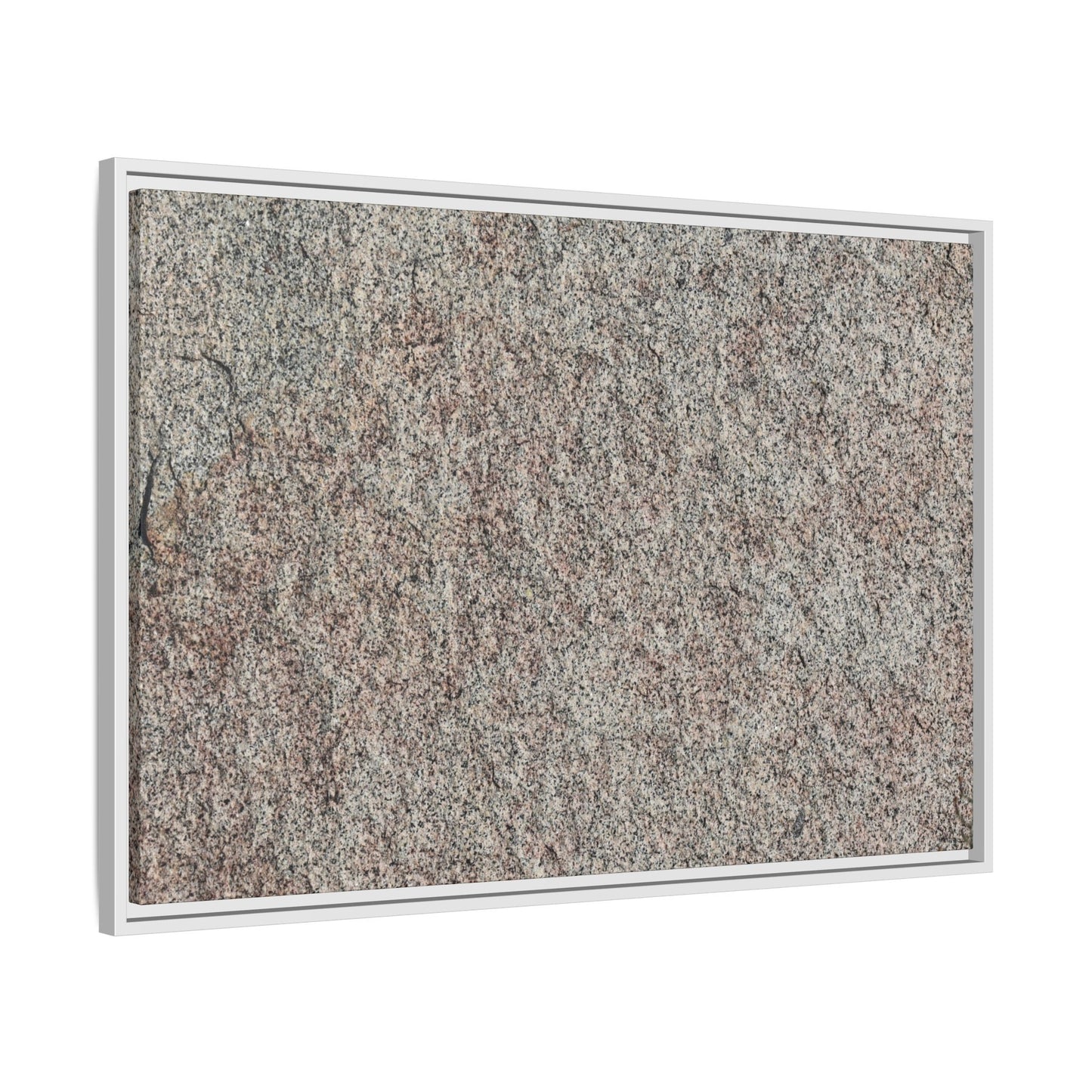 Granular Whispers - Unique Stretched Canvas Wall Art - Art By Earth