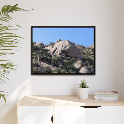 Ancient Stone Landscape - Unique Stretched Canvas Wall Art - Art By Earth