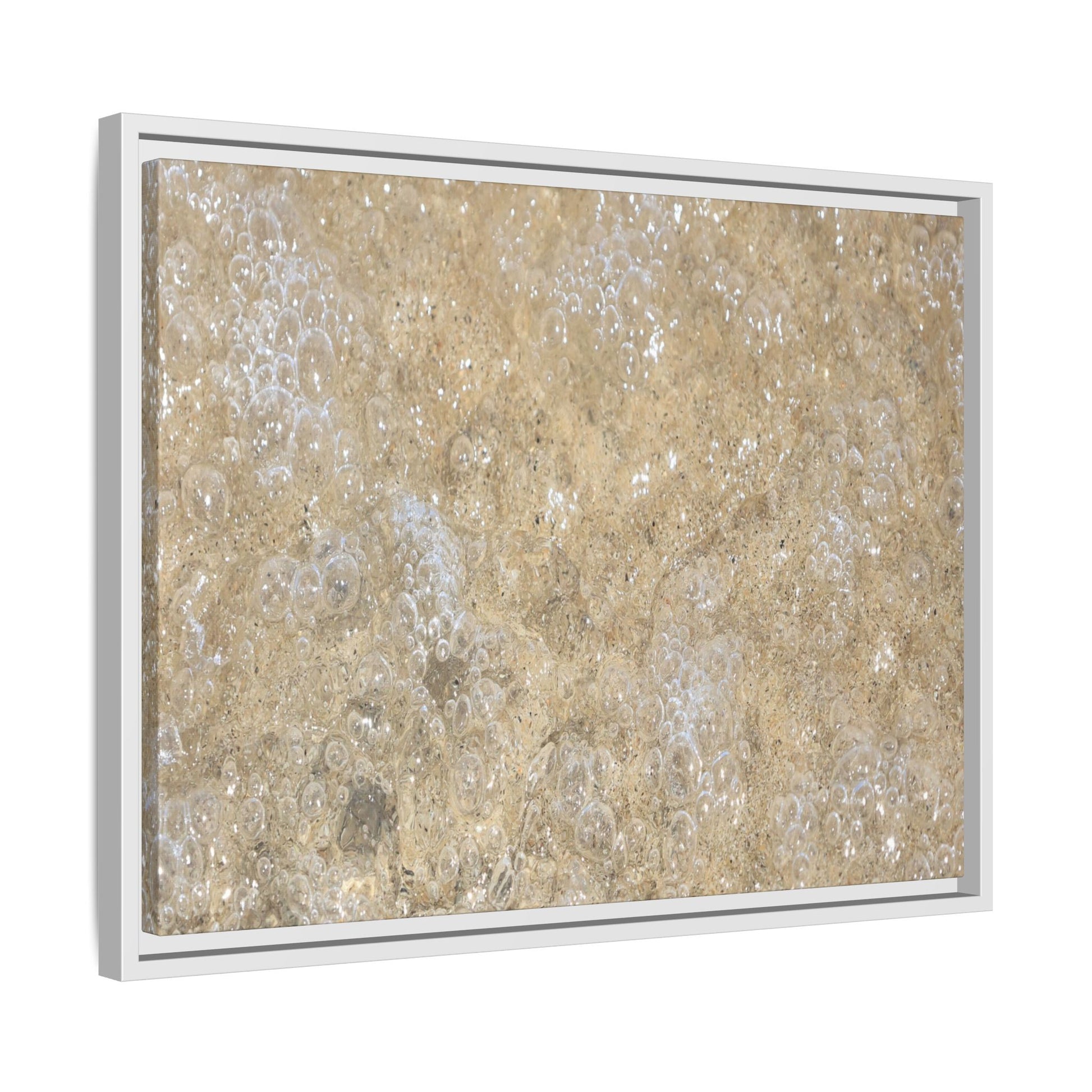 Bubbling Sand - Unique Stretched Canvas Wall Art - Art By Earth