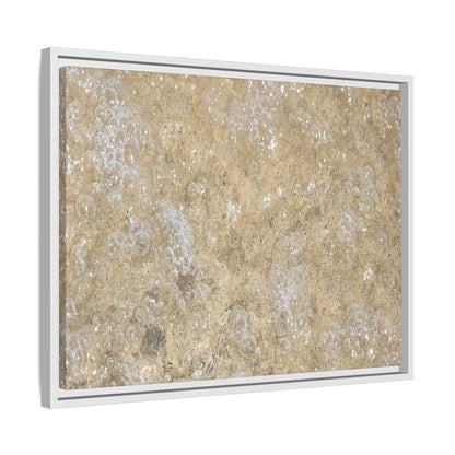 Bubbling Sand - Unique Stretched Canvas Wall Art - Art By Earth