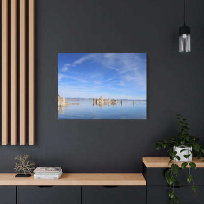 Stillness Reflected - Unique Frameless Canvas Wall Art