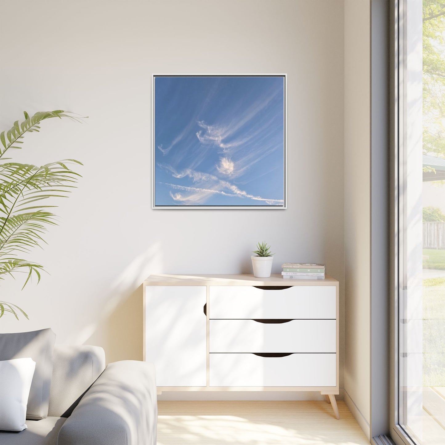 Wispy Dreams - Unique Stretched Canvas Wall Art - Art By Earth