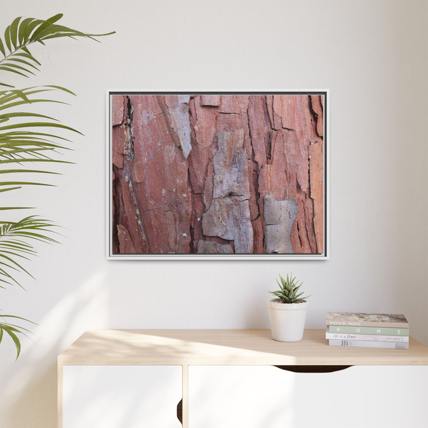 Peeling Bark - Unique Stretched Canvas Wall Art - Art By Earth