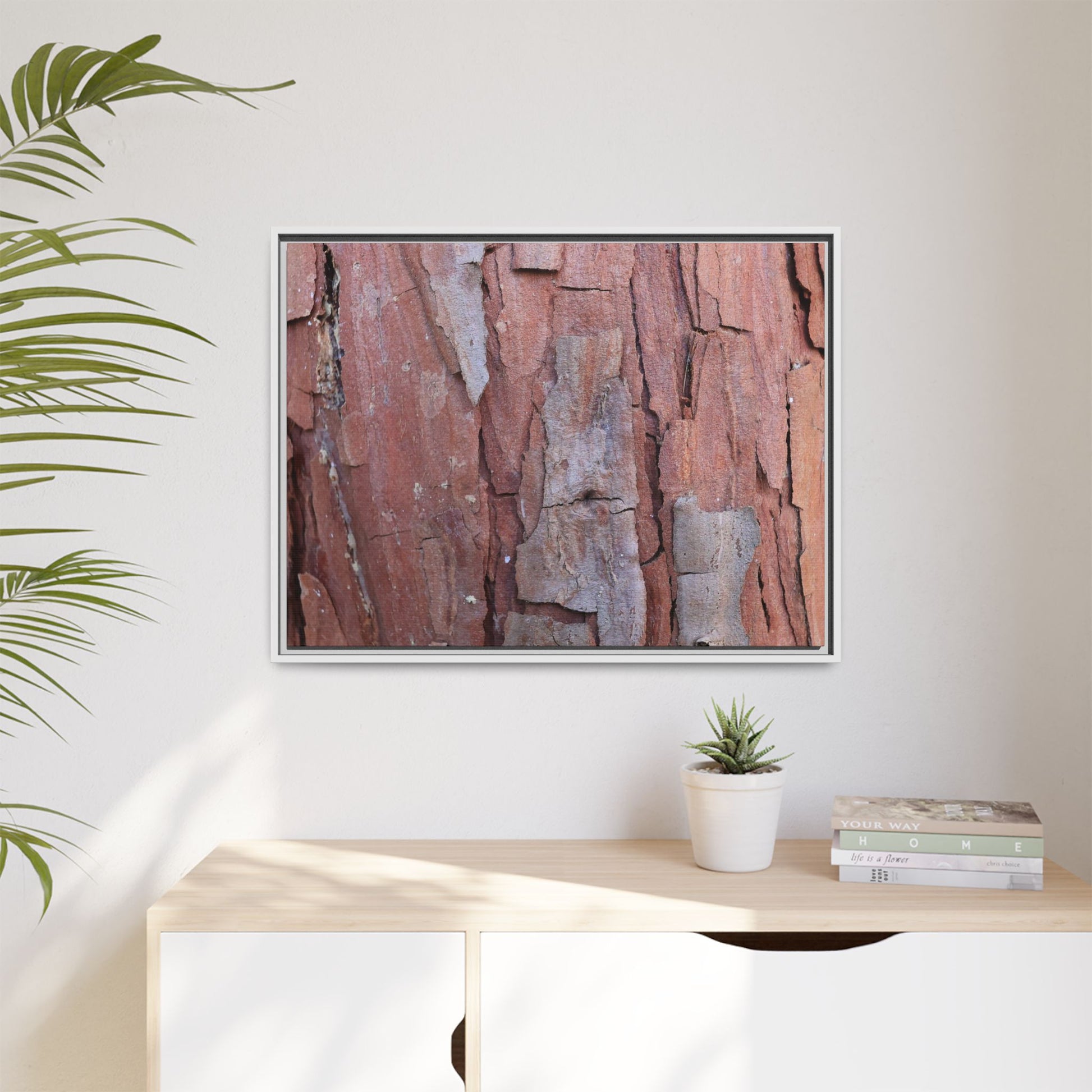 Peeling Bark - Unique Stretched Canvas Wall Art - Art By Earth