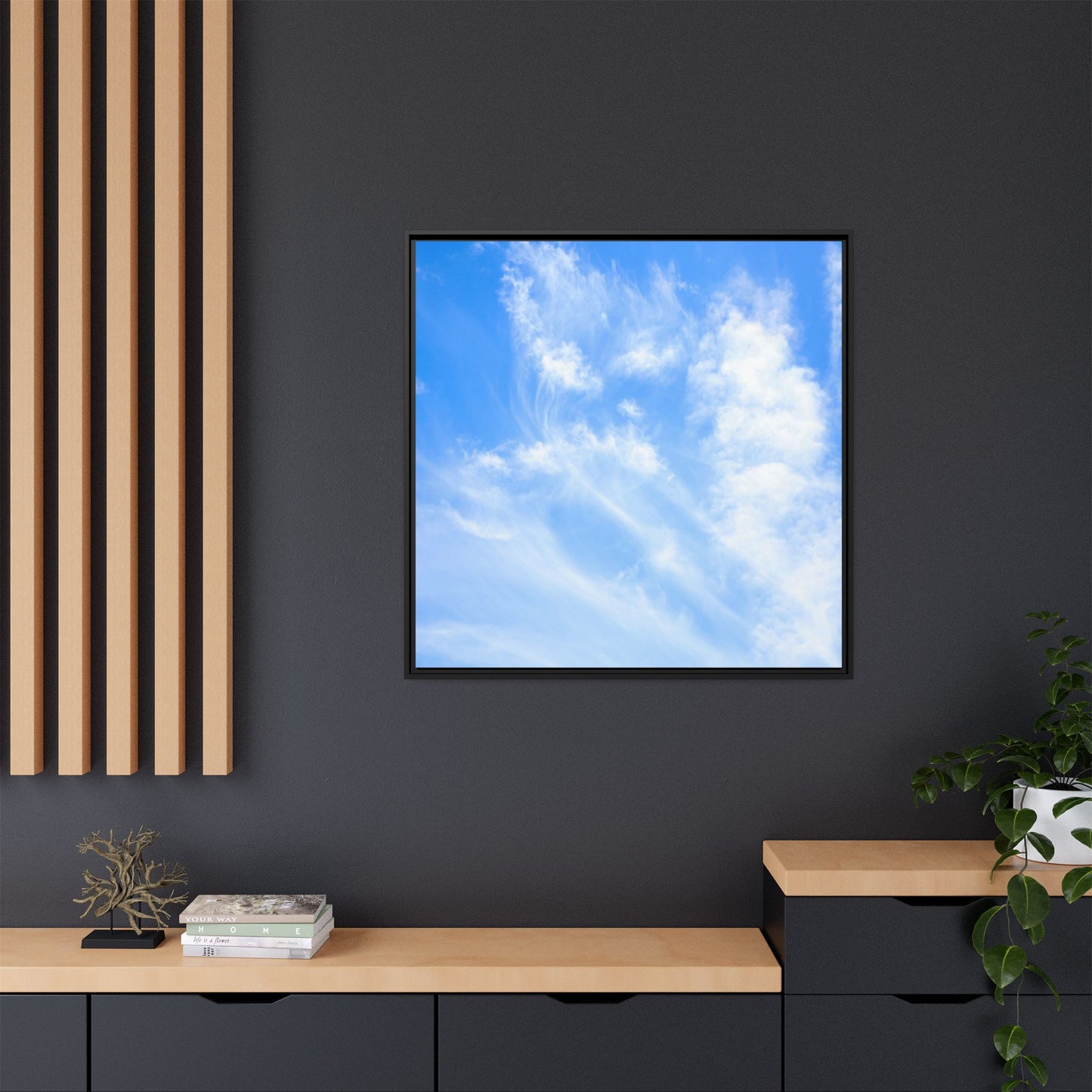 Azure Dreaming - Unique Stretched Canvas Wall Art - Art By Earth
