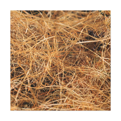 Dry Grass - Unique Frameless Canvas Wall Art - Art By Earth