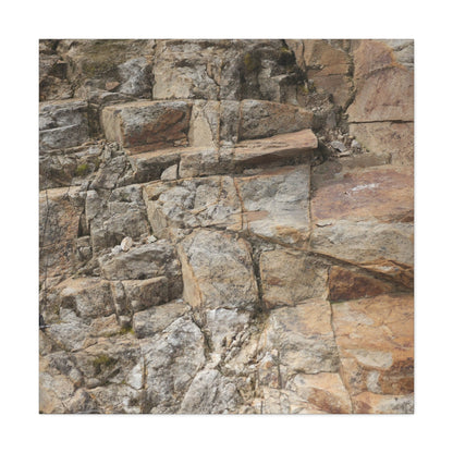 Stone Memories - Unique Frameless Canvas Wall Art - Art By Earth