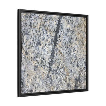 Granite Bubbles - Unique Stretched Canvas Wall Art - Art By Earth